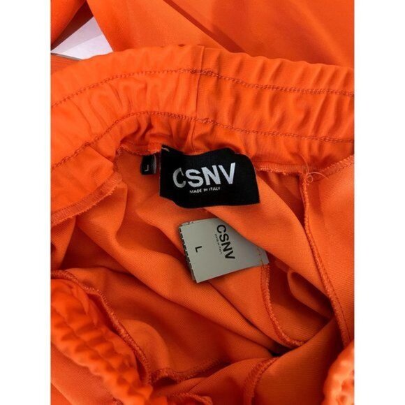 CSNV Jogger Pants in Orange - Picture 3 of 5